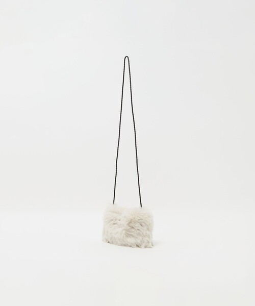 green label relaxing（グリーンレーベルリラクシング）の「フェイクファー ポシェット（ショルダーバッグ・キッズ・オフホワイト/グレー系/ピンク・FREE）」の17枚目の写真