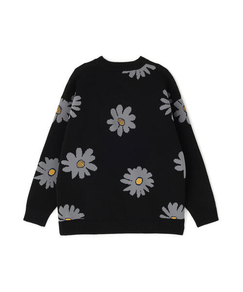 BEAVER(ビーバー)の「B omnivore/ビーオムニボー FLOWER KNIT TOP(ニット/セーター・メンズ・ナチュラル/ブラック・M/L/XL)」の20枚目の写真