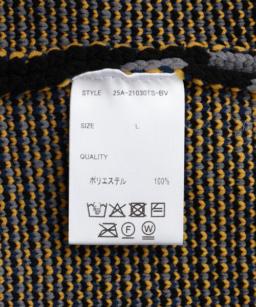 BEAVER(ビーバー)の「B omnivore/ビーオムニボー FLOWER KNIT TOP(ニット/セーター・メンズ・ナチュラル/ブラック・M/L/XL)」の22枚目の写真