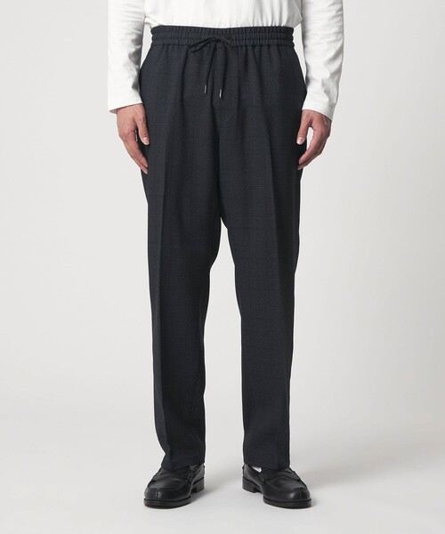 A DAY IN THE LIFE UNITED ARROWS(アデイインザライフユナイテッドアローズ)の「グレンチェック ワイド イージーパンツ<A DAY IN THE LIFE>(スラックス・メンズ・ダークグレー/ネイビー・S/M/L)」の5枚目の写真