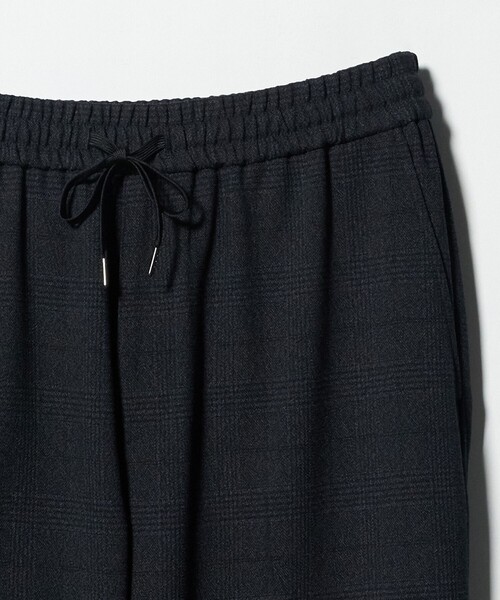 A DAY IN THE LIFE UNITED ARROWS(アデイインザライフユナイテッドアローズ)の「グレンチェック ワイド イージーパンツ<A DAY IN THE LIFE>(スラックス・メンズ・ダークグレー/ネイビー・S/M/L)」の10枚目の写真