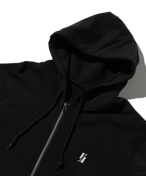 Valley Apparel(バレーアパレル)の「ベーシックエンブレムジップパーカー スウェット(パーカー・メンズ・ヘザーグレー/ブラック・X-LARGE/MEDIUM/LARGE)」の9枚目の写真