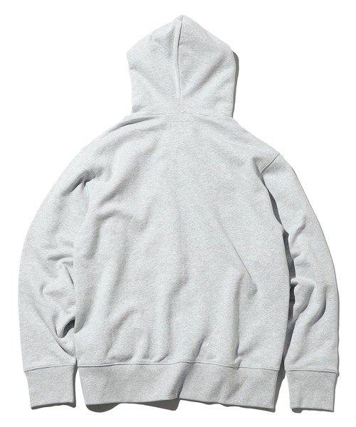 Valley Apparel(バレーアパレル)の「ベーシックエンブレムジップパーカー スウェット(パーカー・メンズ・ヘザーグレー/ブラック・X-LARGE/MEDIUM/LARGE)」の3枚目の写真