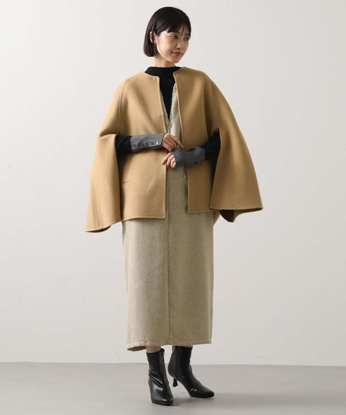 Gready Brilliant（グレディブリリアン）の「ツィードキーネックジャンスカ（ワンピース・レディース・ブラック系/ベージュ系・FREE）」の19枚目の写真