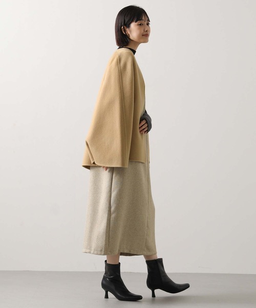 Gready Brilliant（グレディブリリアン）の「ツィードキーネックジャンスカ（ワンピース・レディース・ブラック系/ベージュ系・FREE）」の20枚目の写真