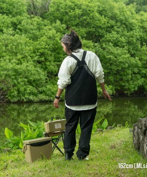 DOD（ディーオーディー）の「ディーオーディー DOD ツリヴェス アウトドアカジュアル ベスト（ベスト・メンズ・ブラック・M-L/L-XL）」の21枚目の写真