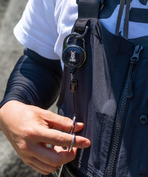 DOD（ディーオーディー）の「ディーオーディー DOD ツリヴェス アウトドアカジュアル ベスト（ベスト・メンズ・ブラック・M-L/L-XL）」の15枚目の写真