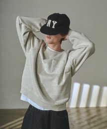Elanque（エランク）の「short length raglan sweat / ショートレングスラグランスウェット（スウェット）」