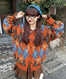 カーディガン/ボレロ（オレンジ/橙色系）ファッション通販 - ZOZOTOWN