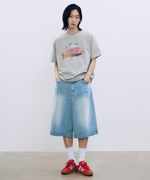 F.ILLUMINATE(フィルミネイト)の「ウォッシュドバミューダデニムショーツ - ブルー(その他パンツ・レディース・その他・SMALL/MEDIUM/LARGE)」の5枚目の写真