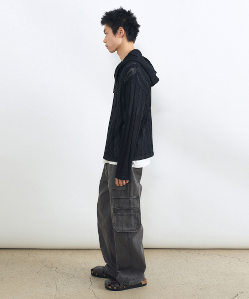 INSILENCE（インサイロンス）の「ガーメントダイドコンバットカーゴ CHARCOAL（その他パンツ・レディース・その他・SMALL/MEDIUM/LARGE）」の3枚目の写真