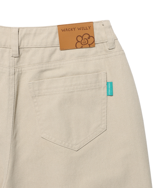 Wacky WiLLy（ワッキーウィリー）の「ウィメンズピーチコットンピンタックパンツベージュ（その他パンツ・レディース・その他・SMALL/MEDIUM）」の7枚目の写真