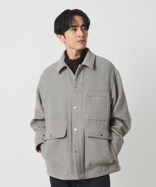 セール】＜koti BEAUTY&YOUTH＞テック メルトンライク カバーオール