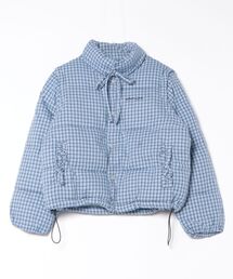 Mayree | 【URGE：】2WAY仕様　チェック柄ダウンジャケット／ベスト(ダウンジャケット/コート)