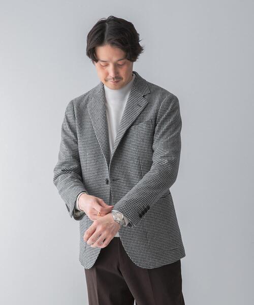 URBAN RESEARCH DOORS（アーバンリサーチドアーズ）の「LIFE STYLE TAILOR　千鳥柄ツイードジャケット（その他アウター・メンズ・ブラック系その他・50/46/48/44）」の5枚目の写真