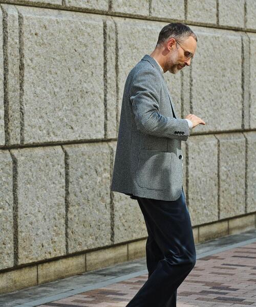 URBAN RESEARCH DOORS（アーバンリサーチドアーズ）の「LIFE STYLE TAILOR　千鳥柄ツイードジャケット（その他アウター・メンズ・ブラック系その他・50/46/48/44）」の19枚目の写真