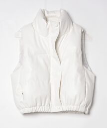 CALIFORNIA OUTFITTERS（カリフォルニア アウトフィッターズ）の「GC 11C33 レザーライク中綿ショート丈ダウンベスト（ダウンベスト・メンズ）」