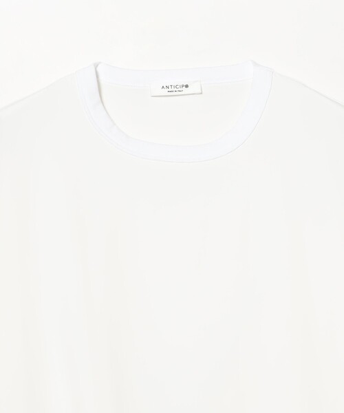 BRILLA per il gusto(ブリッラペルイルグースト)の「【別注】ANTICIPO / ナイロン ストレッチ Tシャツ(Tシャツ/カットソー・メンズ・ホワイト/ブラック・50/48/46/44/42)」の11枚目の写真