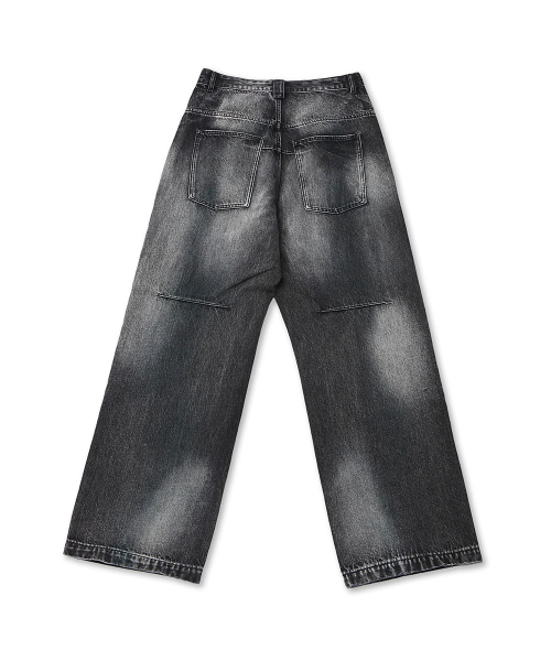 SCHISM INDUCING（スキズムインデューシング）の「DARK CLOUD JEANS, BLACK（デニムパンツ・レディース・その他・LARGE）」の16枚目の写真
