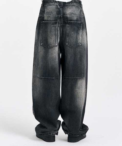 SCHISM INDUCING（スキズムインデューシング）の「DARK CLOUD JEANS, BLACK（デニムパンツ・レディース・その他・LARGE）」の21枚目の写真