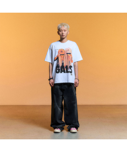 SCHISM INDUCING（スキズムインデューシング）の「DARK CLOUD JEANS, BLACK（デニムパンツ・レディース・その他・LARGE）」の2枚目の写真