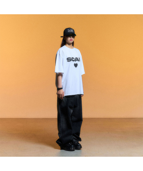 SCHISM INDUCING（スキズムインデューシング）の「DARK CLOUD JEANS, BLACK（デニムパンツ・レディース・その他・LARGE）」の10枚目の写真