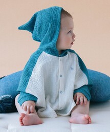 こども ビームス（コドモビームス）の「ベビー UV ポンチョ 2026SS（70～90cm）（パーカー）」