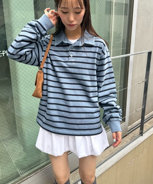 CIAOPANIC TYPY（チャオパニックティピー）の「ピグメント加工ボーダー
