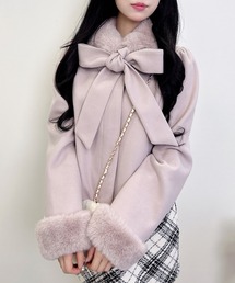 INGNI | マルチWayビッグリボンショート丈コート(ダウンジャケット/コート)