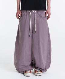 EASY OR EASY BALLOON PANTS (DARK PINK)