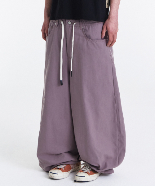KICHUL(キチョル)の「EASY OR EASY BALLOON PANTS (DARK PINK)(その他パンツ・レディース・その他・SMALL/MEDIUM/X-SMALL/LARGE)」の2枚目の写真