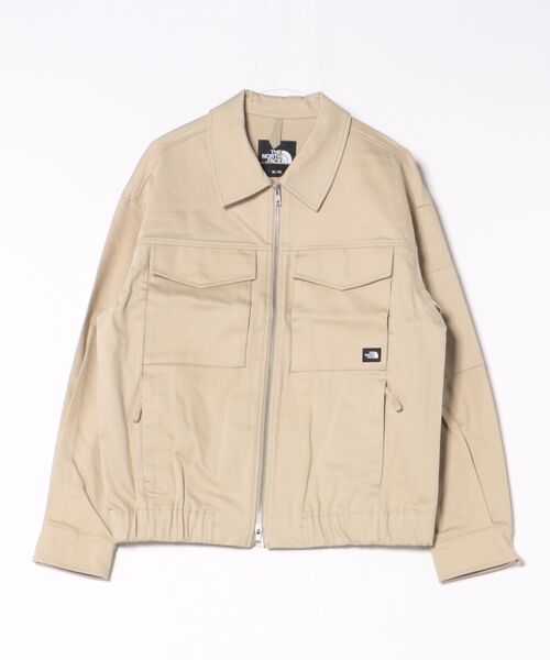 THE NORTH FACE(ザノースフェイス)の「【THE NORTH FACE】ALL-ROUND COLLAR BOMBER(その他アウター・メンズ・ベージュ/ブラック・M/S/L/XL)」の1枚目の写真