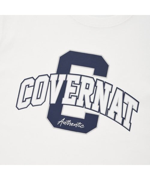 COVERNAT(カバーナット)の「アーチCロゴレイヤーティーシャツホワイト(Tシャツ/カットソー・レディース・その他・MEDIUM/LARGE/SMALL/X-LARGE)」の5枚目の写真