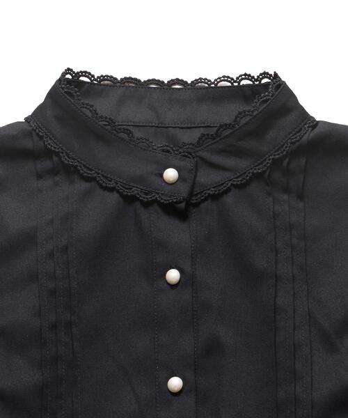 Whinny(ホワイニー)の「Whinny/ぷりぷりぽこぽこプリンセス(シャツ/ブラウス・レディース・ホワイト/サックスブルー/ブラック・FREE)」の15枚目の写真