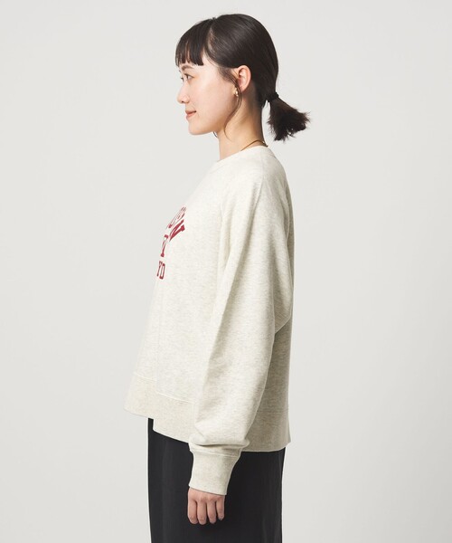 Champion（チャンピオン）の「【別注】＜Champion＞プリント スウェット プルオーバー（スウェット・レディース・グレー/ナチュラル/ブラック・FREE）」の7枚目の写真