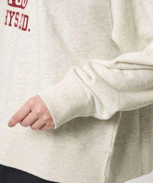 Champion（チャンピオン）の「【別注】＜Champion＞プリント スウェット プルオーバー（スウェット・レディース・グレー/ナチュラル/ブラック・FREE）」の10枚目の写真