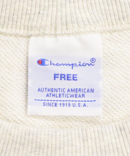 Champion（チャンピオン）の「【別注】＜Champion＞プリント スウェット プルオーバー（スウェット・レディース・グレー/ナチュラル/ブラック・FREE）」の17枚目の写真