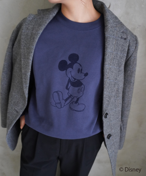 セール】+81BRANCA/ハチイチブランカ SLOBE別注 ミッキースウェット