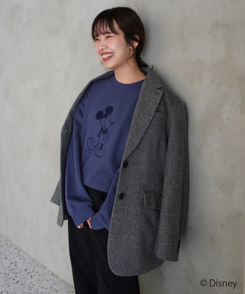 セール】+81BRANCA/ハチイチブランカ SLOBE別注 ミッキースウェット