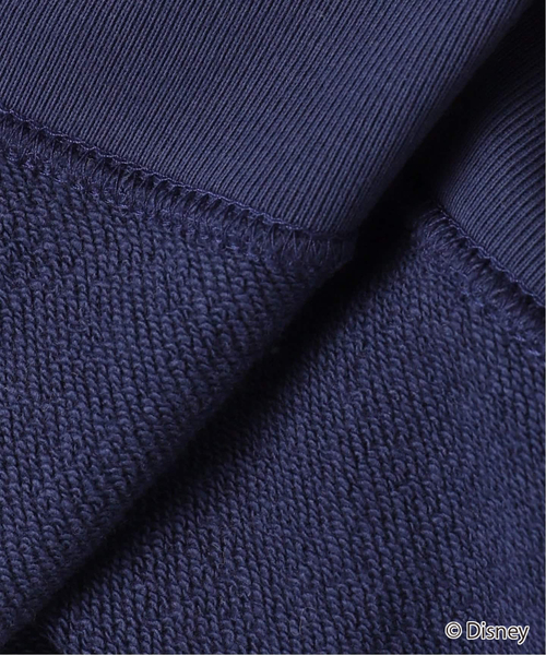 +81BRANCA(ハチイチブランカ)の「+81BRANCA/ハチイチブランカ SLOBE別注 ミッキースウェット(スウェット・レディース・ダークブルー/チョコ・FREE)」の16枚目の写真