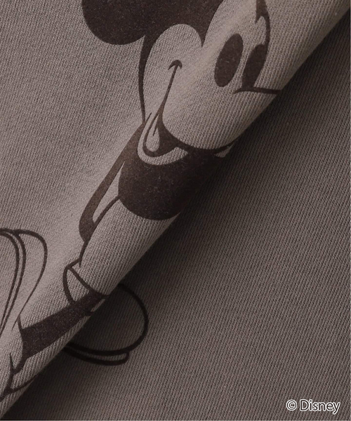 +81BRANCA(ハチイチブランカ)の「+81BRANCA/ハチイチブランカ SLOBE別注 ミッキースウェット(スウェット・レディース・ダークブルー/チョコ・FREE)」の21枚目の写真