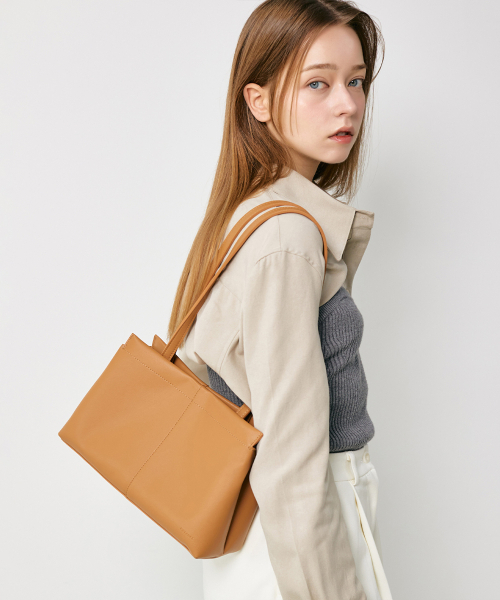 MCLANEE(マックラニー)の「トーバーショルダーバッグ(ショルダーバッグ・レディース・キャメル/アイボリー/ブラック/アッシュブラウン・ONE SIZE)」の5枚目の写真
