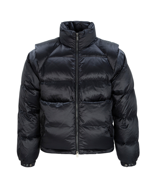 UNGIMMICK(アンジミック)の「3D-PANELLED PUFFER DOWN JACKET (NAVY)(ダウンジャケット/コート・メンズ・その他・MEDIUM/LARGE)」の1枚目の写真