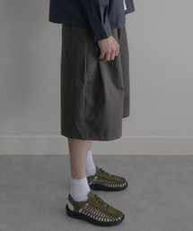 HUKE（ヒューク）の「スケートベルトバミューダパンツ（ディープカーキ）（その他パンツ）」