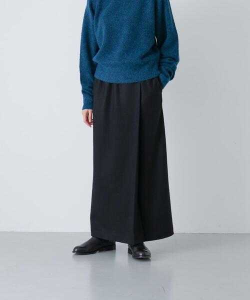 かぐれ(カグレ)の「ウールカットストレートスカート(スカート・レディース・ブラック/チャコールグレー・FREE)」の19枚目の写真