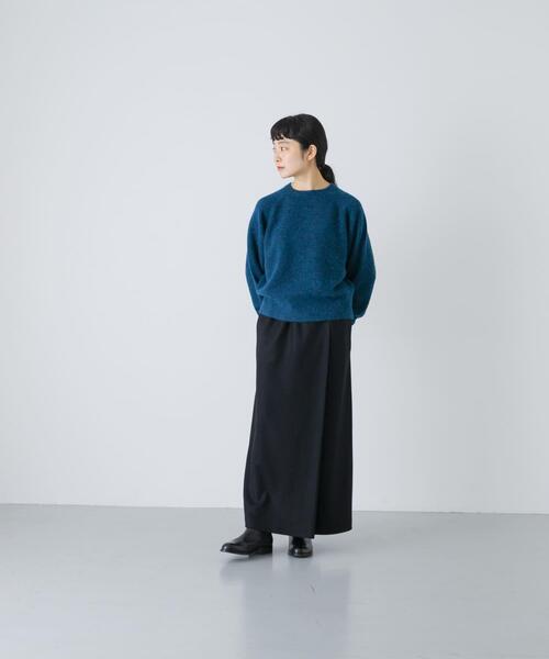 ウールカットストレートスカート（スカート）｜かぐれ（カグレ）の