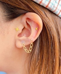 gargle（ガーグル）の「gargle ガーグル：耳つぼジュエリー　耳つぼシール　耳ツボ－20（イヤリング）」