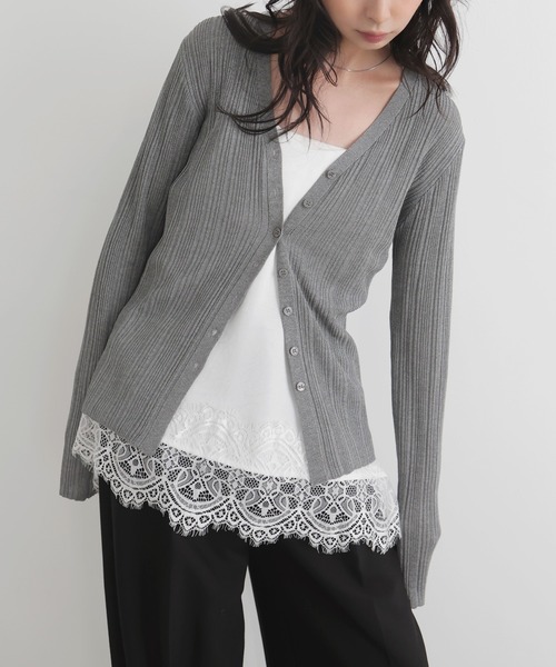 レースサテンキャミ（キャミソール）｜LIAN（リアン）のファッション