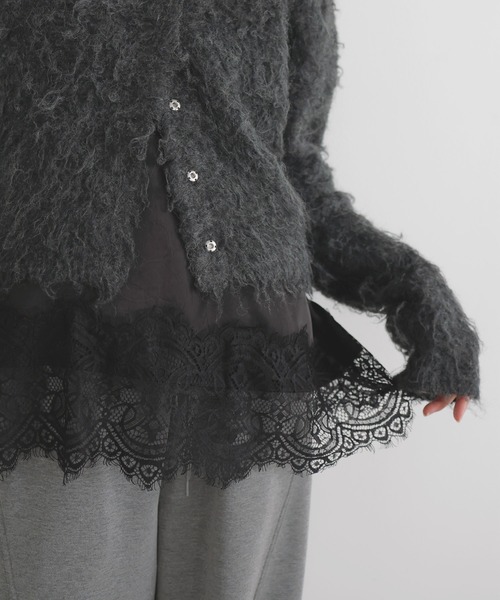 レースサテンキャミ（キャミソール）｜LIAN（リアン）のファッション