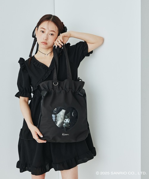 sanrio(サンリオ)の「【クロミセット】【WEB限定商品】【当店限定】Sanrio characters(サンリオキャラクターズ) クロミアイテム3点セット(その他小物・レディース・ブラック・FREE)」の3枚目の写真